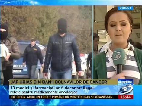 Jaf uriaş din banii bolnavilor de cancer