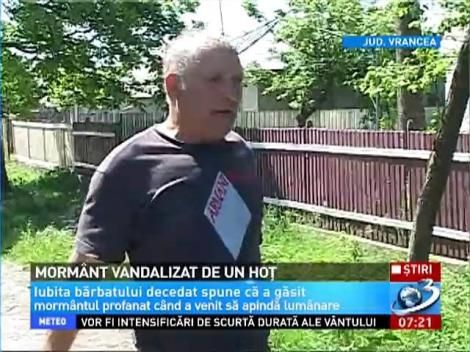 Profanare de morminte în judeţul Vrancea
