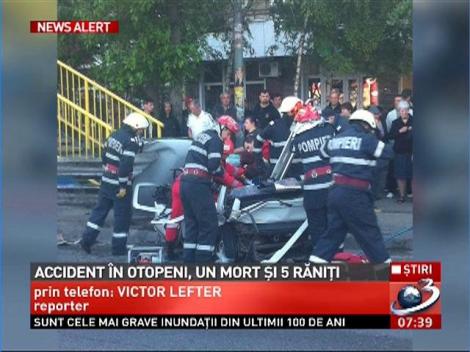Accident grav în Otopeni. O femeie a murit şi alte 5 au fost rănite
