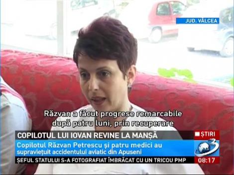 Copilotul lui Iovan revine la manşă
