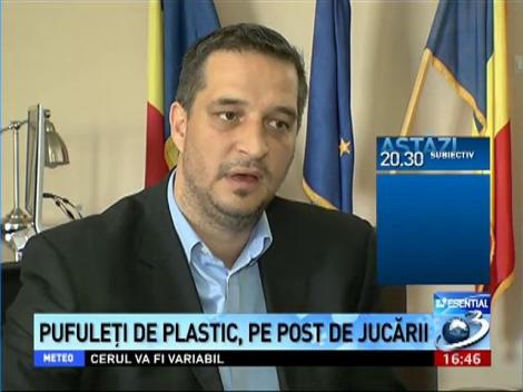 Pufuleți din plastic, pe post de jucării