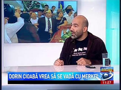 Dorin Cioabă vrea să se vadă cu Angela Merkel