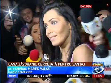 Marek Vâlcu, medicul șantajat de Oana Zăvoranu: Am reclamat-o pentru comportamentul neloial și obraznic