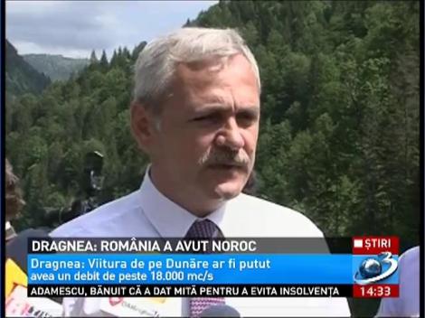 Liviu Dragnea despre inundații: România a avut noroc