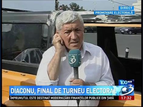 Mircea Diaconu, final de turneu electoral