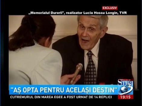 Corneliu Coposu: Aș opta pentru același destin