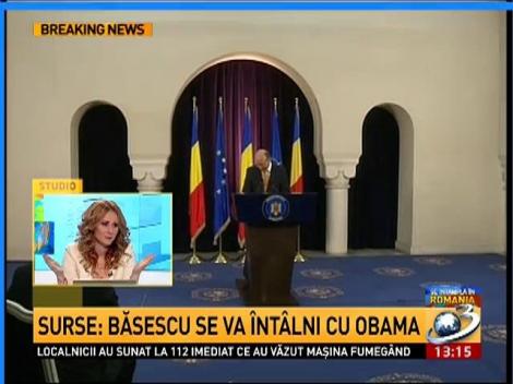 Surse: Băsescu se va întâlni cu Obama