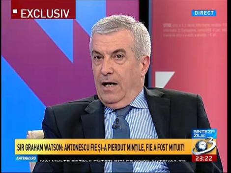 Călin Tăriceanu despre decizia lui Crin Antonescu: Nu poate fi scoasă dintr-un context mai larg