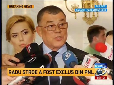 Radu Stroe a fost exclus din PNL