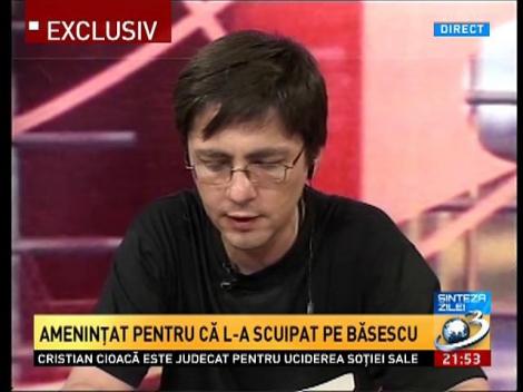 Exclusiv! Adrian Zglobiu citeste articolul din Constitutie despre dreptul la exprimare