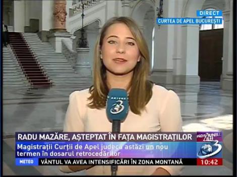 Radu Mazăre, aşteptat în faţa magistraţilor