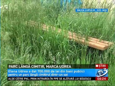 Parc l&acirc;ngă cimitir, marca Udrea