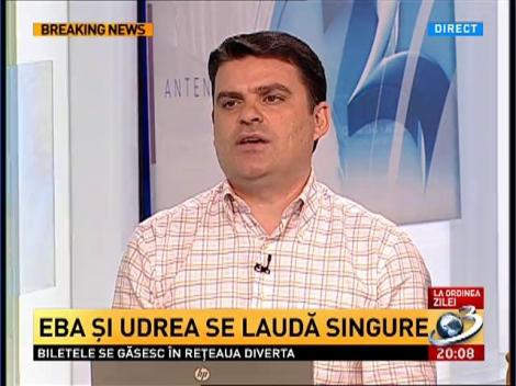 Radu Tudor: Alianta Antonescu-Blaga are scopul dea il pune pe Basescu prim-ministru