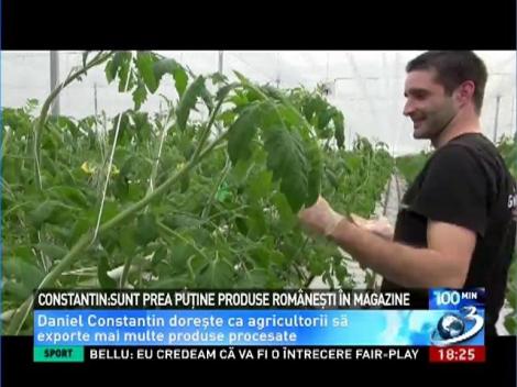 Daniel Constantin: Sunt prea puține produse românești în magazine