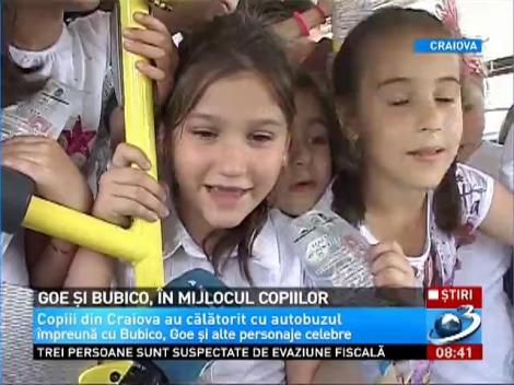 Goe şi Bubico, &icirc;n mijlocul copiilor