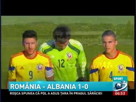 România a învins Albania cu 1-0, într-un meci amical