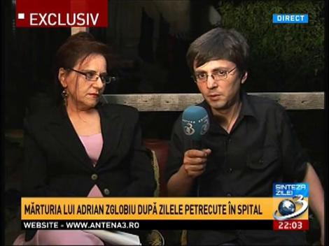 Exclusiv! Mărturia lui Adrian Zglobiu după zilele petrecute &icirc;n spital