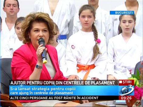 Ajutor pentru copiii din centrele de plasament