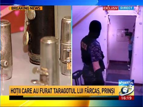 Hoţii care au furat taragotul lui Fărcaş, prinşi