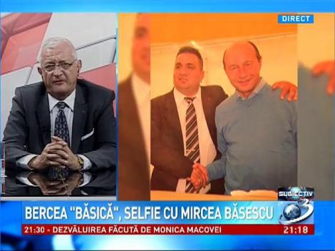 Bercea "Băsică", selfie cu Mircea Băsescu