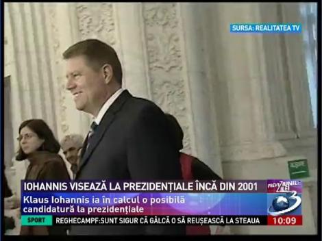 Iohannis visează la prezidenţiale încă din 2001