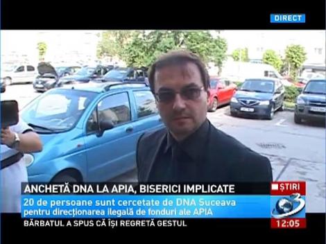 Anchetă DNA la APIA, biserici implicate