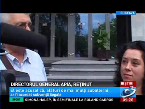 Directorul general APIA, reţinut