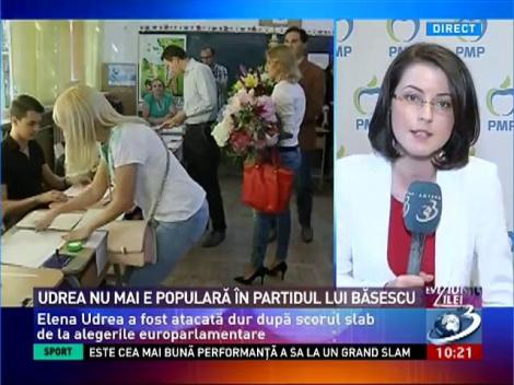 Udrea nu mai e populară în partidul lui Băsescu