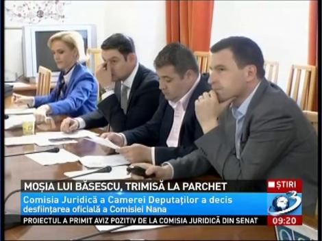 Moşia lui Băsescu, trimisă la Parchet