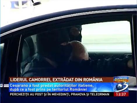 Liderul Camorrei, extrădat din România