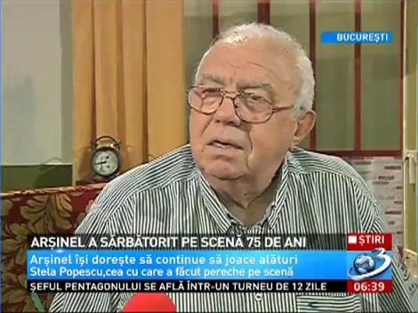 La mulţi ani, Alexandru Arşinel! Actorul a împlinit 75 de ani