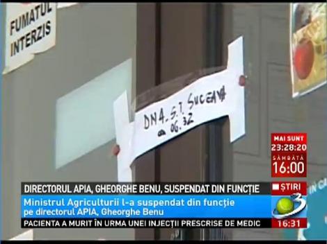 Directorul APIA, suspendat din funcție