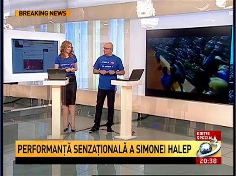 Nadia Comăneci: România este mândră de tine Simona! Azi ai făcut istorie