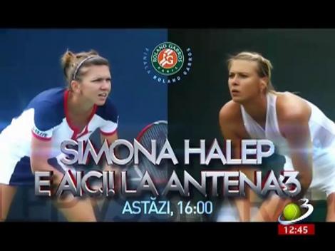 Simona Halep în finala Roland Garros - testimonial Ela Crăciun