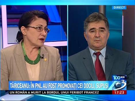 Ecaterina Andronescu: Liberalii urmăresc susţinerea proiectelor domnului preşedinte