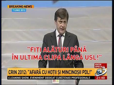 Sinteza Zilei: Discursul memorabil al lui Crin Antonescu din 2012