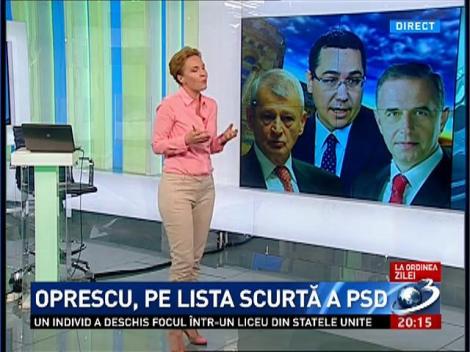 Atanasiu: Din partea PSD-ului va candida domnul Ponta la preşedinţia României