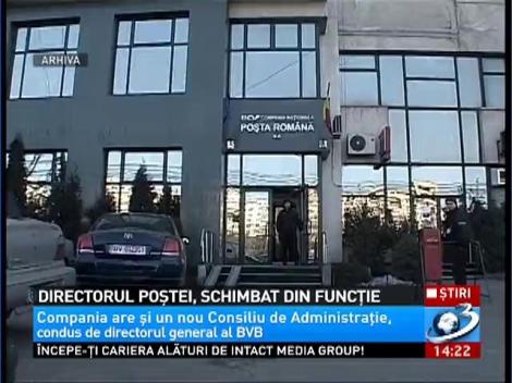 Directorul Poștei, schimbat din funcție