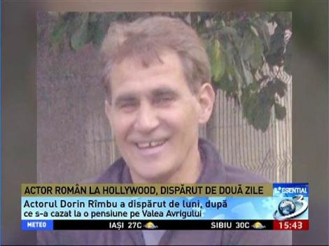 Actor român la Hollywood, dispărut de două zile