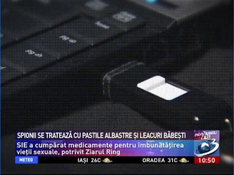 Spionii se tratează cu pastile albastre şi leacuri băbeşti