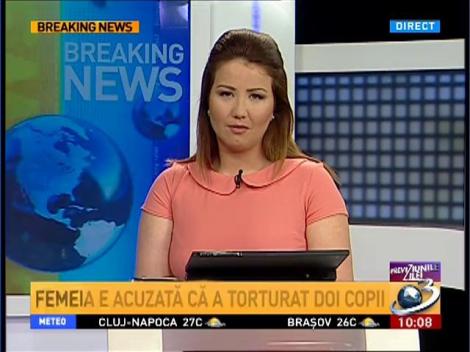 14 ani de &icirc;nchisoare pentru o asistentă maternală. Femeia e acuzată că a torturat doi copii