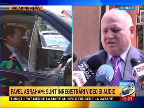 Pavel Abraham: Sunt &icirc;nregistrări video şi audio