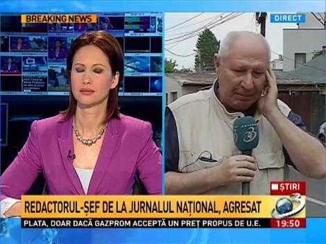 Redactorul-șef de la Jurnalul Național, agresat &icirc;n plină stradă