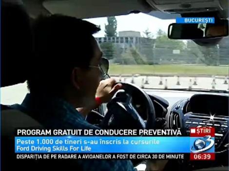 Program gratuit de conducere preventivă