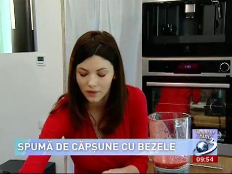 Numai de Bine: Spumă de căpșune cu bezele