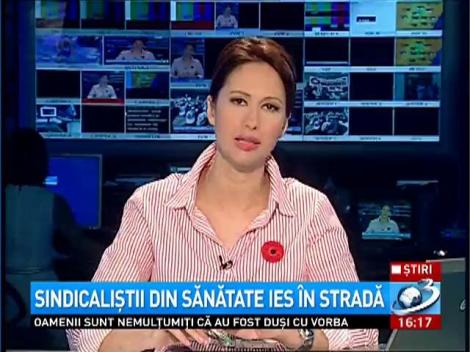 Sindicaliștii din sănătate ies în stradă