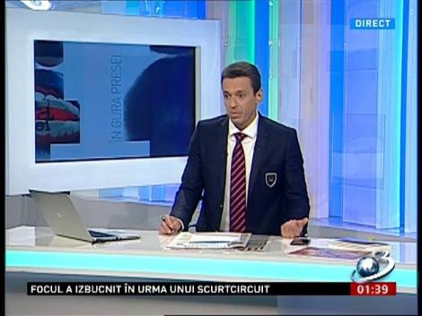 Mircea Badea povesteşte cum a fost amendat de un poliţist, târziu în noapte