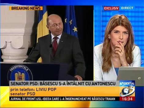 Senator PSD: Băsescu s-a întâlnit cu Antonescu pe 10 februarie. Ce au discutat cei doi