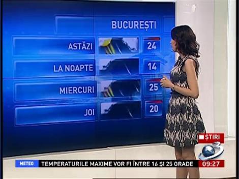 Cum va fi vremea &icirc;n următoarele zile