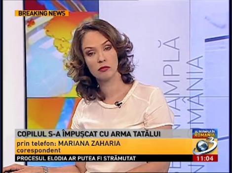 Un copil de 15 ani s-a &icirc;mpuşcat din greşeală cu arma tatălui